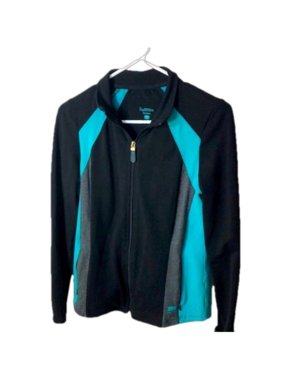 Reitman's petites S Yoga Zip Up Sweater athletic workout